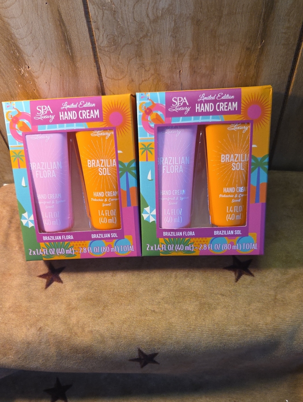 SPA Luxury Limited Edition Brazilian Flora & Sol Hand Cream Duo